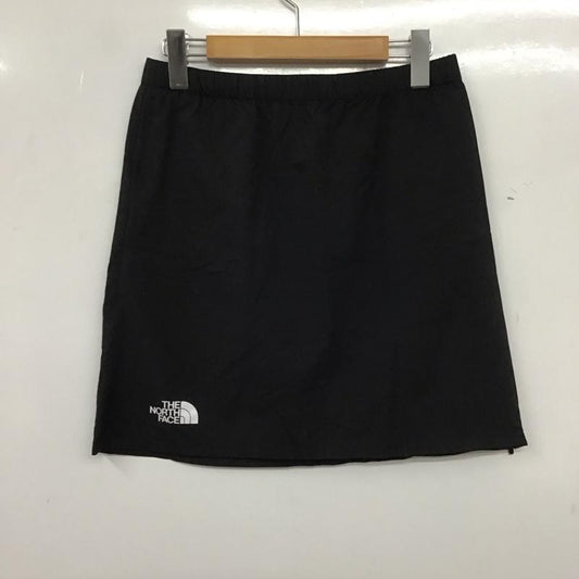 ザノースフェイス THE NORTH FACE スカート ミニスカート NTW53078 Swallowtail Skirt S ロゴ、文字 黒 / ブラック /  レディース USED 古着 中古 10139252