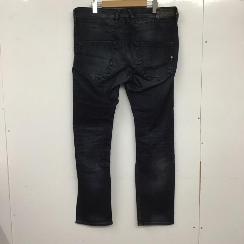 ディーゼル DIESEL パンツ デニム、ジーンズ デニムパンツ スリムパンツ カジュアルパンツ ストレッチパンツ 34インチ 無地 インディゴ / インディゴ /  メンズ USED 古着 中古 10137965