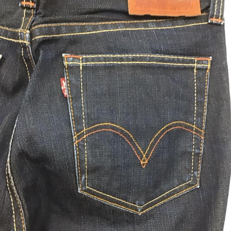 リーバイスプレミアム Levis PReMIUM パンツ デニム、ジーンズ デニムパンツ スリムパンツ カジュアルパンツ 32インチ 無地 インディゴ / インディゴ /  メンズ USED 古着 中古 10148301