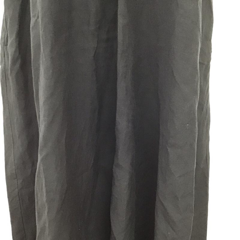 シンプリシテェ Simplicite ワンピース ロングスカート リネンワンピース 無地 黒 / ブラック /  レディース USED 古着 中古 10107338
