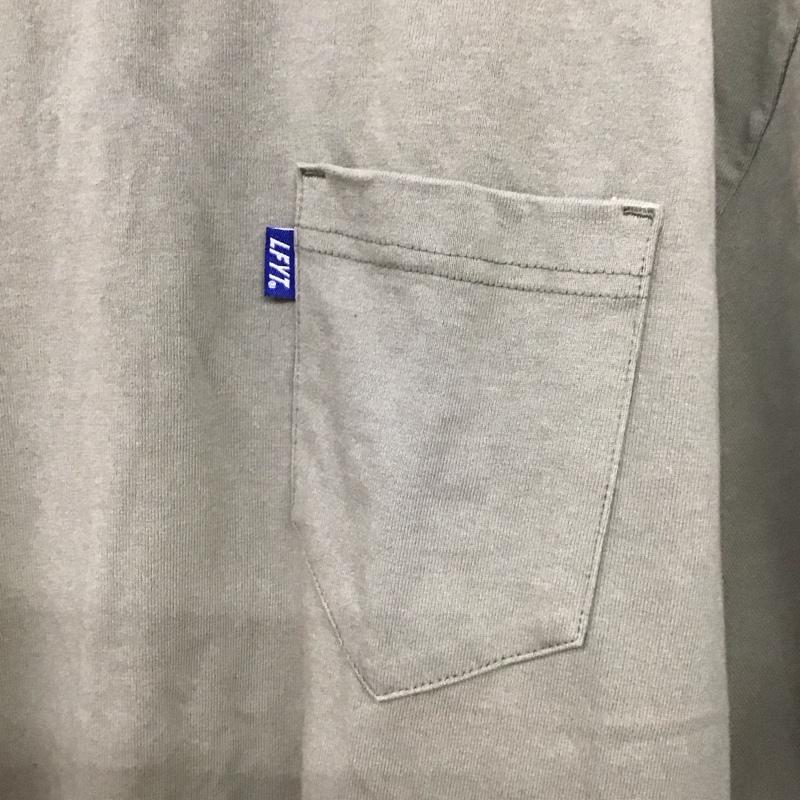 ラファイエット Lafayette Tシャツ 半袖 半袖カットソー 無地Tシャツ クルーネックカットソー XL 無地 カーキ / カーキ /  メンズ USED 古着 中古 10133643