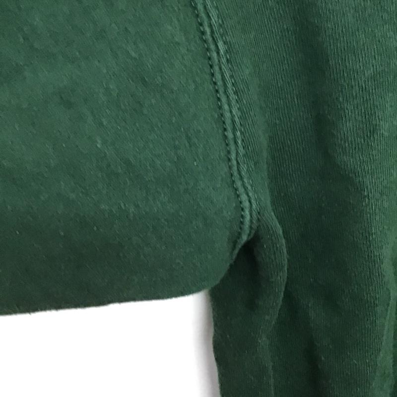 フルーツオブザルーム FRUIT OF THE LOOM トレーナー 長袖 長袖トレーナー スウェット クルーネック プルオーバー 古着 XL ロゴ、文字 緑 / グリーン /  メンズ USED 古着 中古 10140834