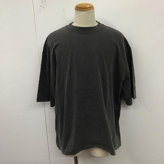 シャカ SHAKA Tシャツ 半袖 半袖カットソー プリントTシャツ クルーネックカットソー L 無地 灰 / グレー /  メンズ USED 古着 中古 10124657