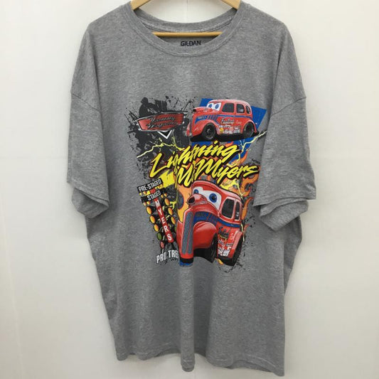 ユーズドクロージング used clothes Tシャツ 半袖 GILDAN RN93846 CA25181 プリント Tシャツ グレー XXL プリント 灰 / グレー /  メンズ USED 古着 中古 10130959