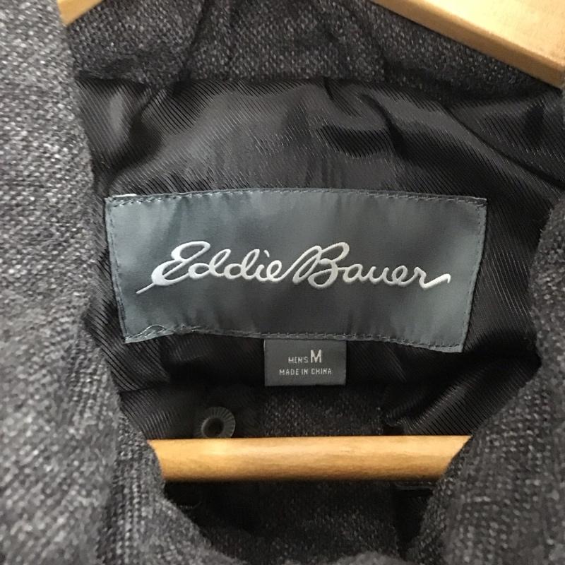 エディーバウアー Eddie Bauer ジャケット、上着 ダウンジャケット M 無地 チャコールグレー / チャコールグレー /  メンズ USED 古着 中古 10141183