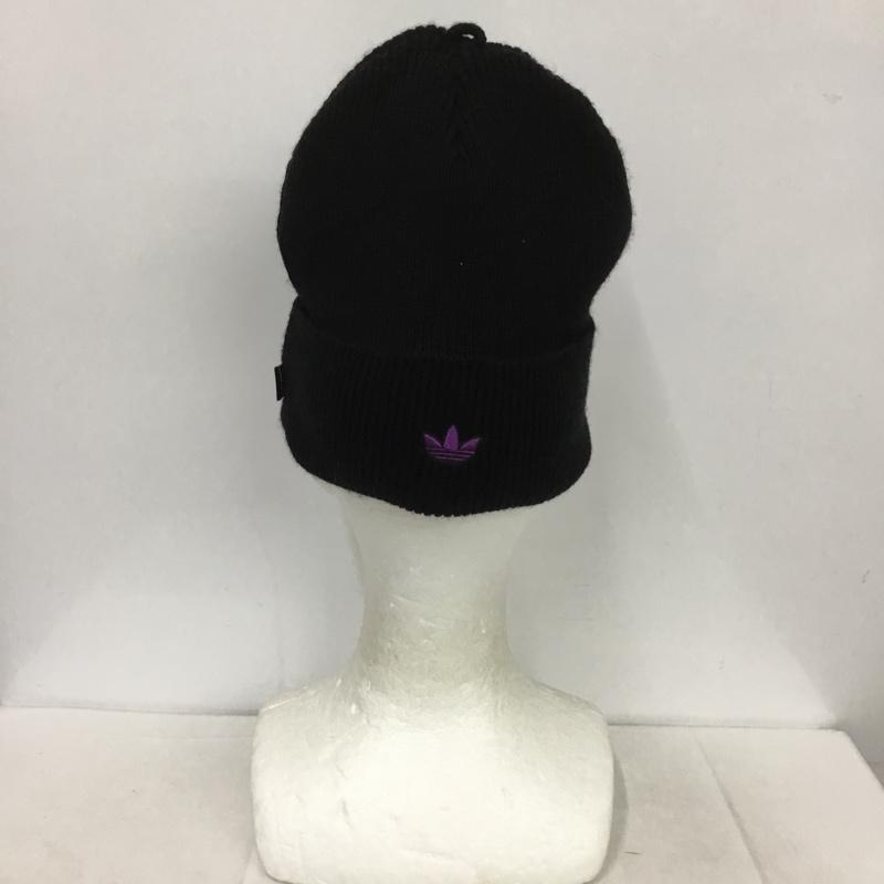 アディダス adidas 帽子 ニット帽 H25262 ADV BEANIE FREE ロゴ、文字 黒 / ブラック /  メンズ USED 古着 中古 10134289