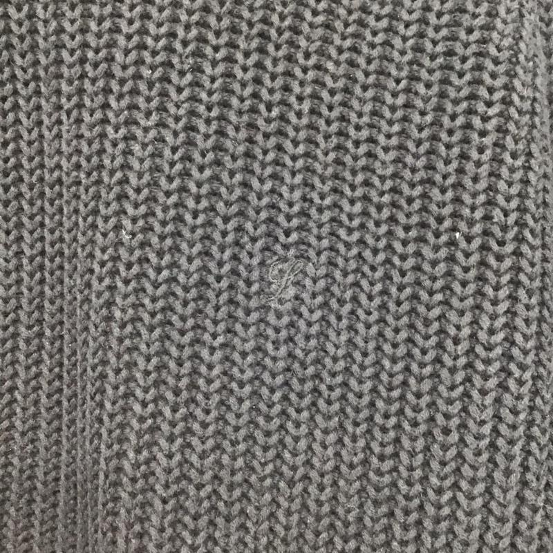 シュプリーム Supreme ニット、セーター 長袖 長袖ニットカットソー クルーネック セーター M 無地 ダークグレー / ダークグレー /  メンズ USED 古着 中古 10145581