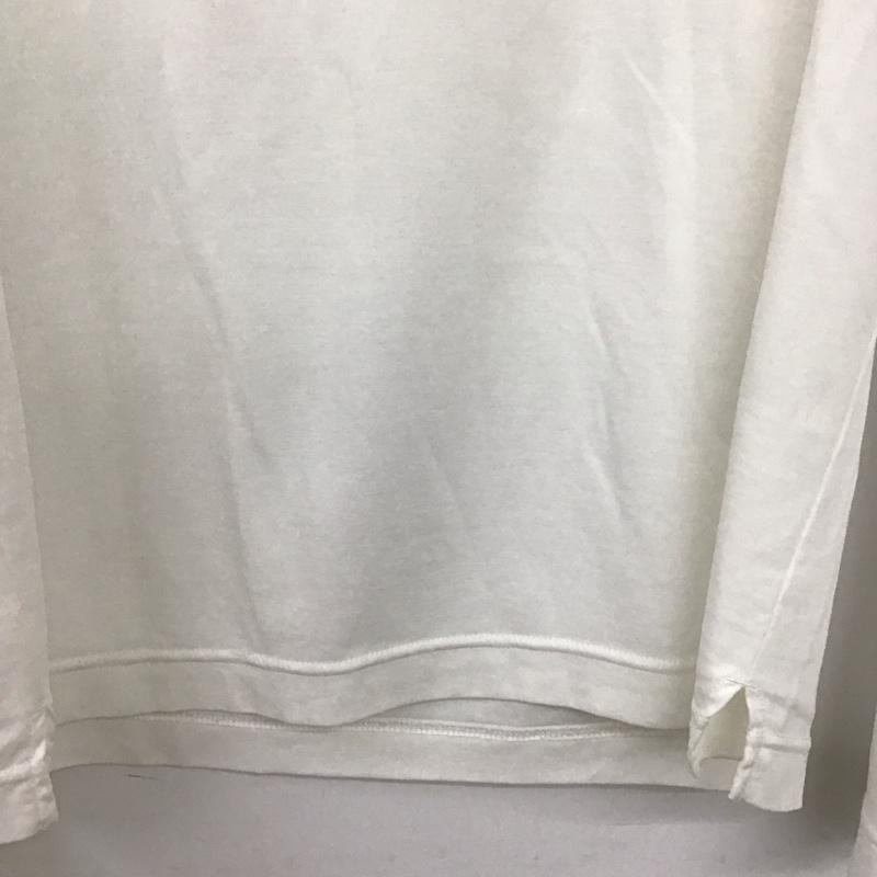 グリーンレーベルリラクシング green label relaxing Tシャツ 長袖 3212-175-3030 オーガニックポンチクルーネックTシャツ S 無地 白 / ホワイト /  メンズ USED 古着 中古 10148261