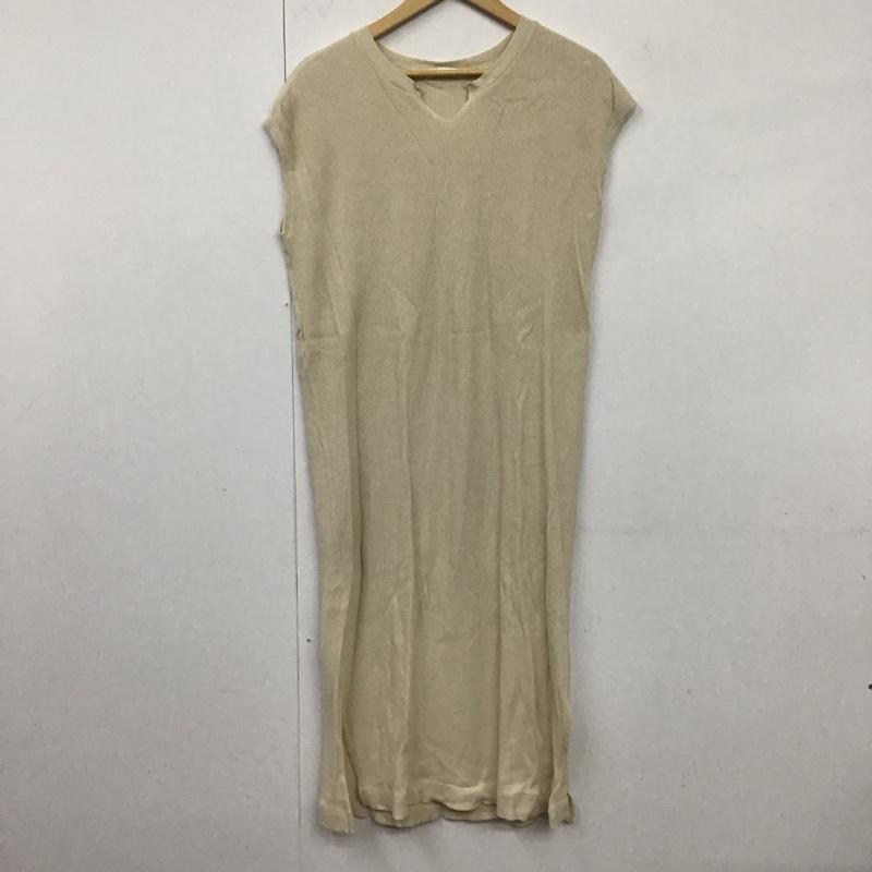 アメリカンホリック AMERICAN HOLIC ワンピース ロングスカート M 無地 ベージュ / ベージュ /  レディース USED 古着 中古 10131493