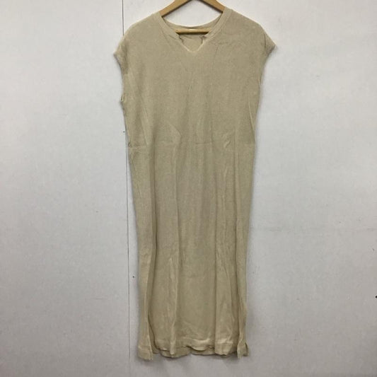 アメリカンホリック AMERICAN HOLIC ワンピース ロングスカート M 無地 ベージュ / ベージュ /  レディース USED 古着 中古 10131493