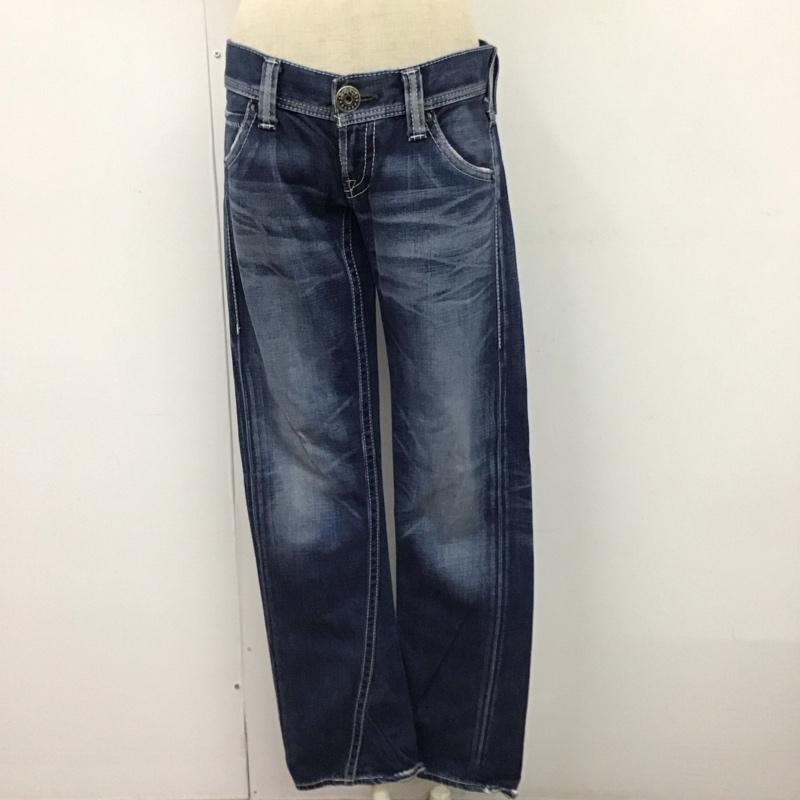 ロデオクラウンズ Rodeo Crowns パンツ デニム、ジーンズ R1AC1-1086-51 無地 青 / ブルー /  レディース USED 古着 中古 10117363