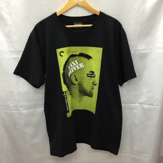 古着 USED Tシャツ 半袖 半袖カットソー プリントTシャツ クルーネックカットソー バンドTシャツ L プリント 黒 / ブラック /  メンズ USED 古着 中古 10106928