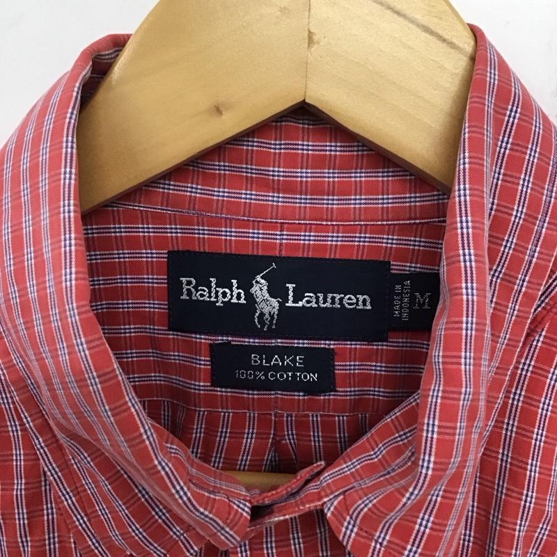 ラルフローレン RALPHLAUREN シャツ、ブラウス 長袖 ボタンダウンシャツ M チェック マルチカラー / マルチカラー /  メンズ USED 古着 中古 10134551