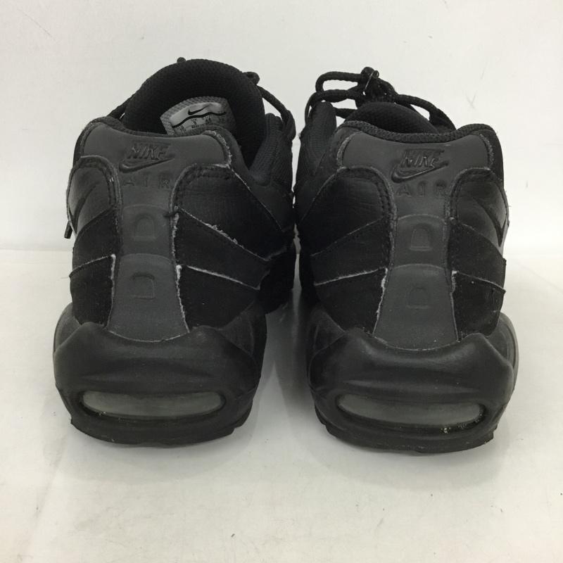 ナイキ NIKE スニーカー スニーカー 609048-092 AIR MAX 95 28cm 28.0cm ロゴ、文字 黒 / ブラック /  メンズ USED 古着 中古 10135518