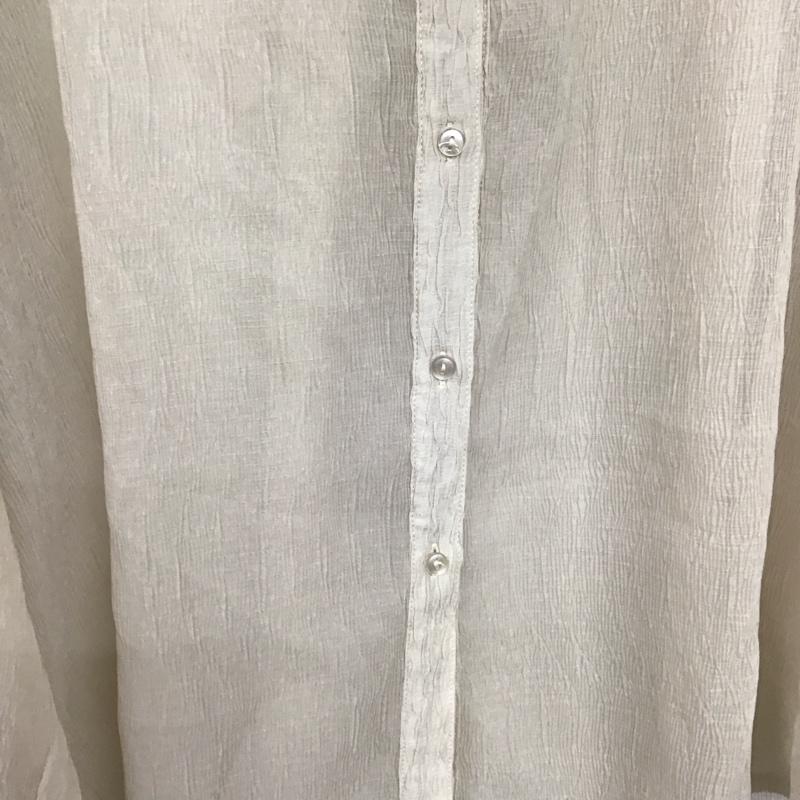 アイテムズ アーバンリサーチ ITEMS URBAN RESEARCH シャツ、ブラウス 長袖 FREE 無地 ベージュ / ベージュ /  レディース USED 古着 中古 10150912