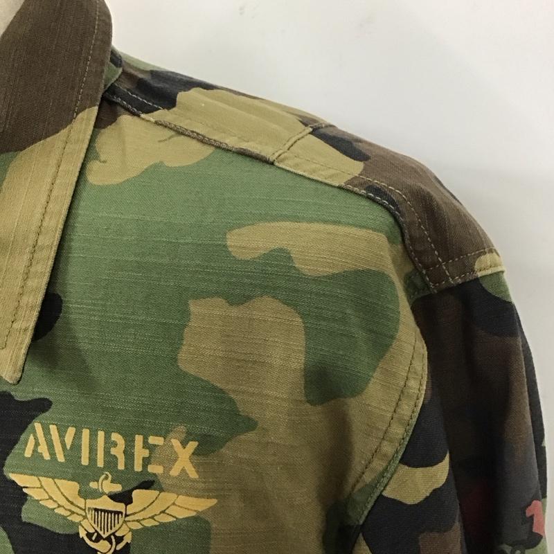 アヴィレックス AVIREX ジャケット、上着 ジャケット、ブレザー 6195169 迷彩ジャケット ミリタリージャケット カジュアルシャツ L カモフラージュ柄・迷彩 マルチカラー / マルチカラー /  メンズ USED 古着 中古 10110776