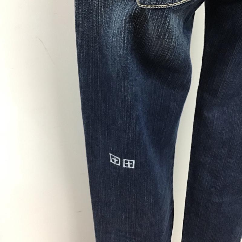 スビ TSUBI パンツ デニム、ジーンズ デニムパンツ スリムパンツ ストレッチパンツ ジーンズ 裾ジップ 8 無地 インディゴ / インディゴ /  レディース USED 古着 中古 10117284