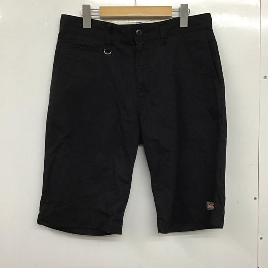 ディッキーズ Dickies パンツ ショートパンツ ハーフパンツ ショートパンツ カジュアルパンツ L 無地 黒 / ブラック /  メンズ USED 古着 中古 10138752