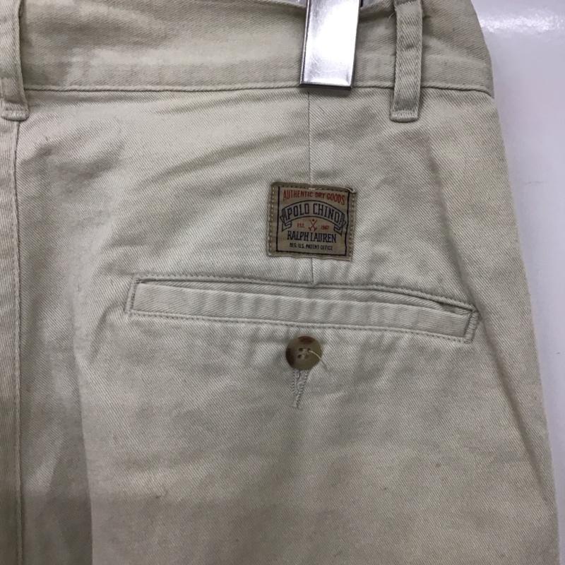 ポロバイラルフローレン Polo by RALPH LAUREN パンツ ショートパンツ ハーフパンツ ショートパンツ カジュアルパンツ 90s usa製 29インチ 無地 ベージュ / ベージュ /  メンズ USED 古着 中古 10112128
