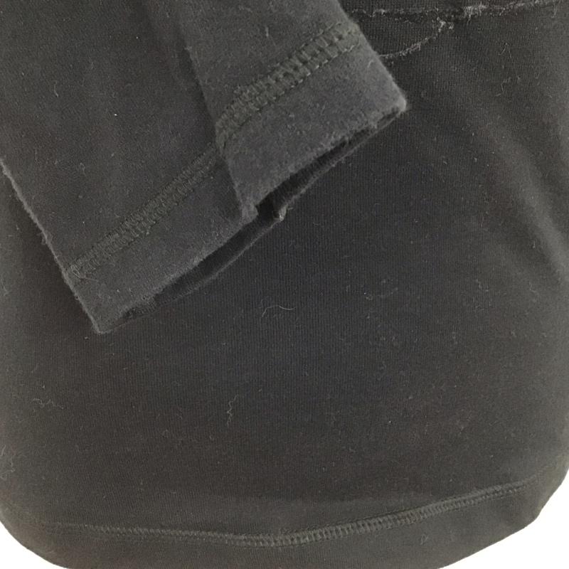 ヴィヴィアン ウエストウッド レッドレーベル Vivienne Westwood red label カットソー 七分袖 2 ロゴ、文字 黒 / ブラック /  レディース USED 古着 中古 10124508