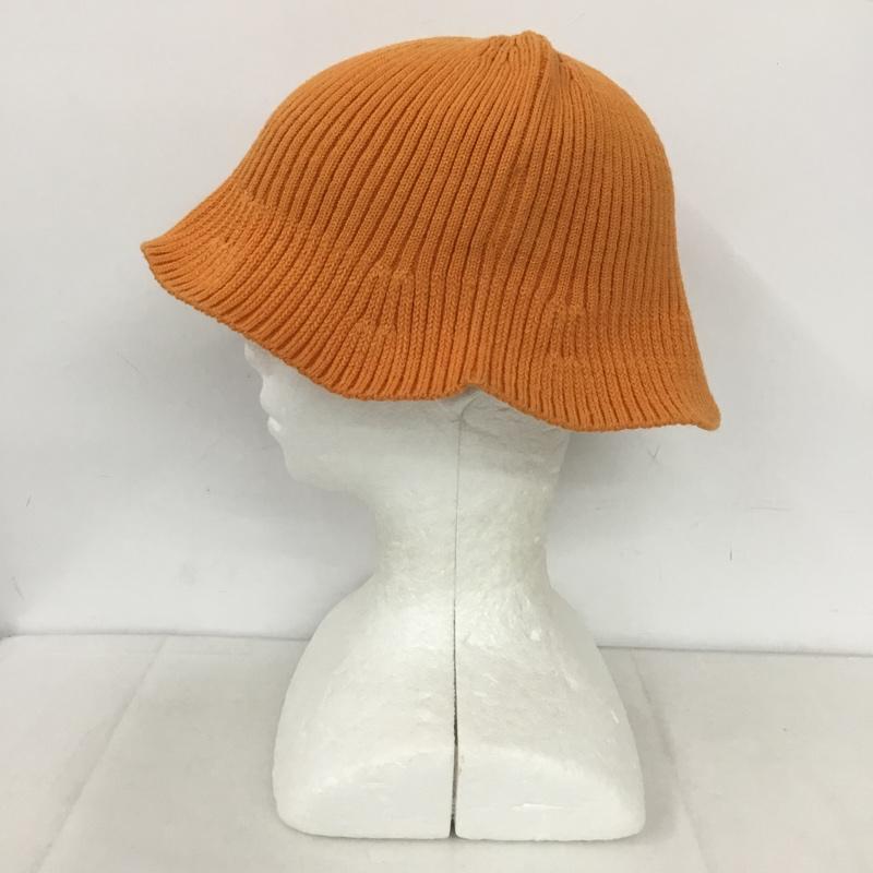 バトナー BATONER 帽子 ハット BN-24SI-004 THE SEAISLAND COTTON KNIT HAT FREE 無地 橙 / オレンジ /  メンズ USED 古着 中古 10144328