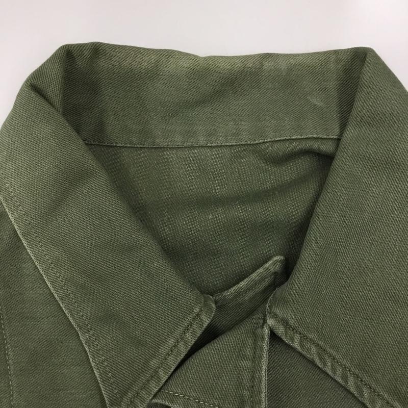 古着 USED シャツ、ブラウス 長袖 ミリタリー アメリカ軍 フィールドシャツ ロゴ、文字 カーキ / カーキ /  メンズ USED 古着 中古 10112380
