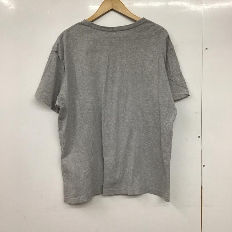 ポロラルフローレン POLO RALPH LAUREN Tシャツ 半袖 L ロゴ、文字 X プリント 灰 / グレー /  メンズ USED 古着 中古 10144903