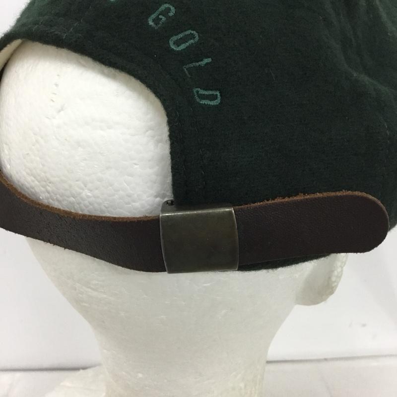 アカプルコゴールド ACAPULCO GOLD 帽子 キャップ USA製 ドクロ 刺繍 緑 / グリーン /  メンズ USED 古着 中古 10136962