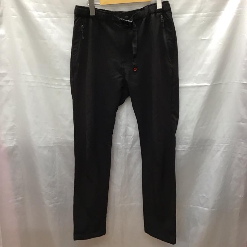 アウトドア OUTDOOR ボトムス ボトムス 087020 クライミングパンツ イージーパンツ L ロゴ、文字 黒 / ブラック /  メンズ USED 古着 中古 10117068