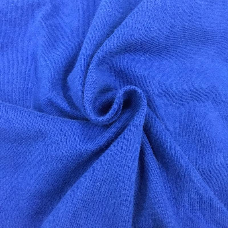 ブルーブルー BLUE BLUE Tシャツ 半袖 クルーネック コットン S ロゴ、文字 青 / ブルー /  メンズ USED 古着 中古 10112379