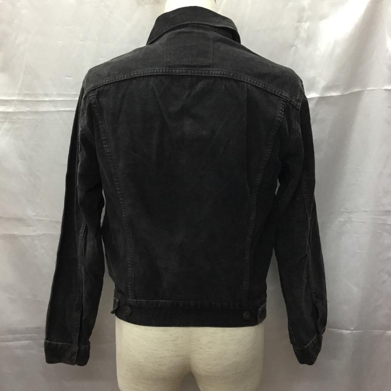 リーバイス Levi s ジャケット、上着 ジャケット、ブレザー コーデュロイジャケット 40 無地 黒 / ブラック /  メンズ USED 古着 中古 10108885