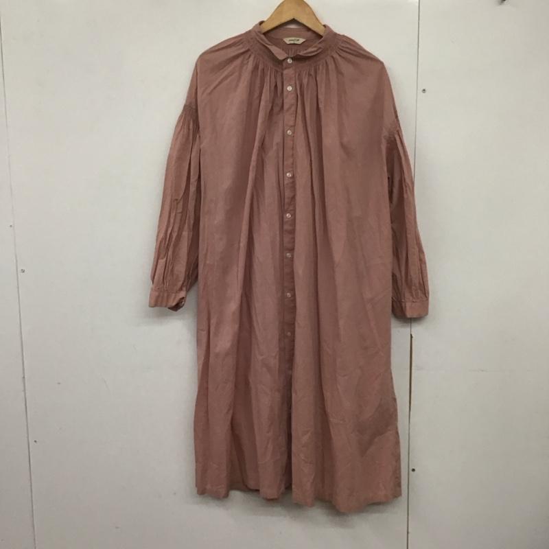 スタディオクリップ studio CLIP ワンピース ロングスカート ST223010-1 コットン シャツワンピース FREE 無地 桃 / ピンク /  レディース USED 古着 中古 10144429