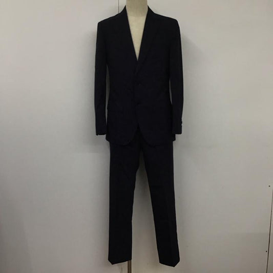 グリーンレーベルリラクシング green label relaxing セットアップ セットアップ セットアップ 長袖ジャケット スラックスパンツ 2点セット 44 チェック 紺 / ネイビー /  メンズ USED 古着 中古 10130678