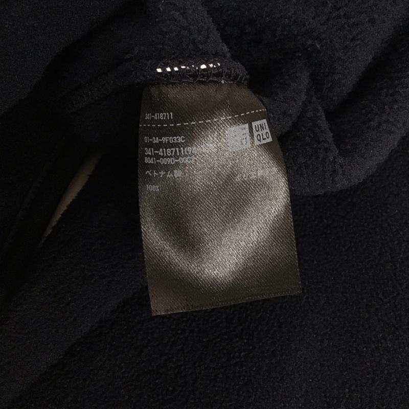 ユニクロ UNIQLO ジャケット、上着 ジャケット、ブレザー 341-418711 ジップアップジャケット フリースジャケット アウター M 無地 紺 / ネイビー /  メンズ USED 古着 中古 10128760