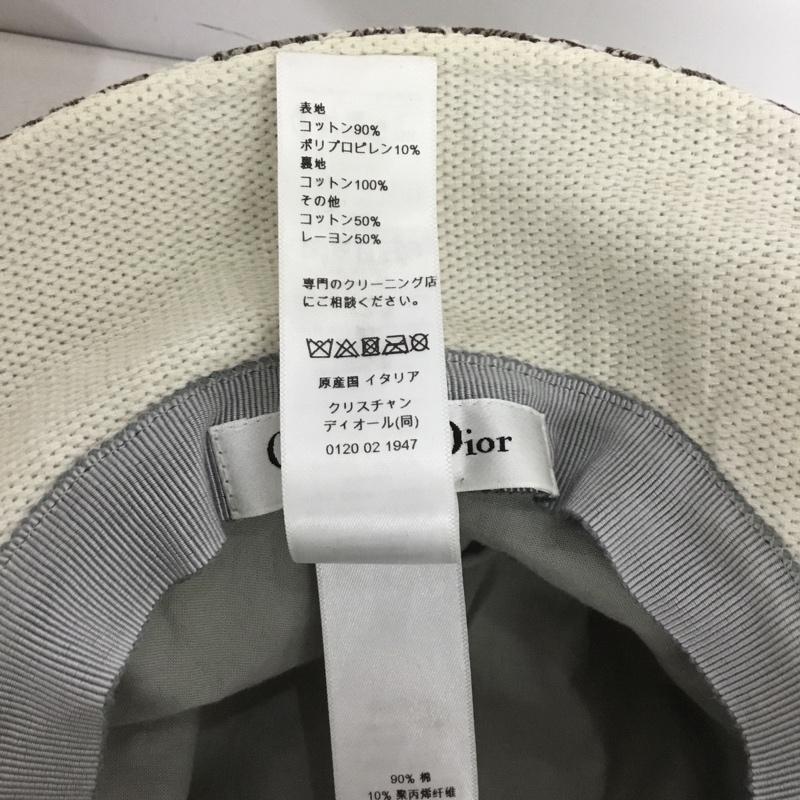 クリスチャンディオール Christian Dior 帽子 ハット 42AOS923X133 D-Bobby ボブハット ロゴ、文字 マルチカラー / マルチカラー /  メンズ USED 古着 中古 10148876