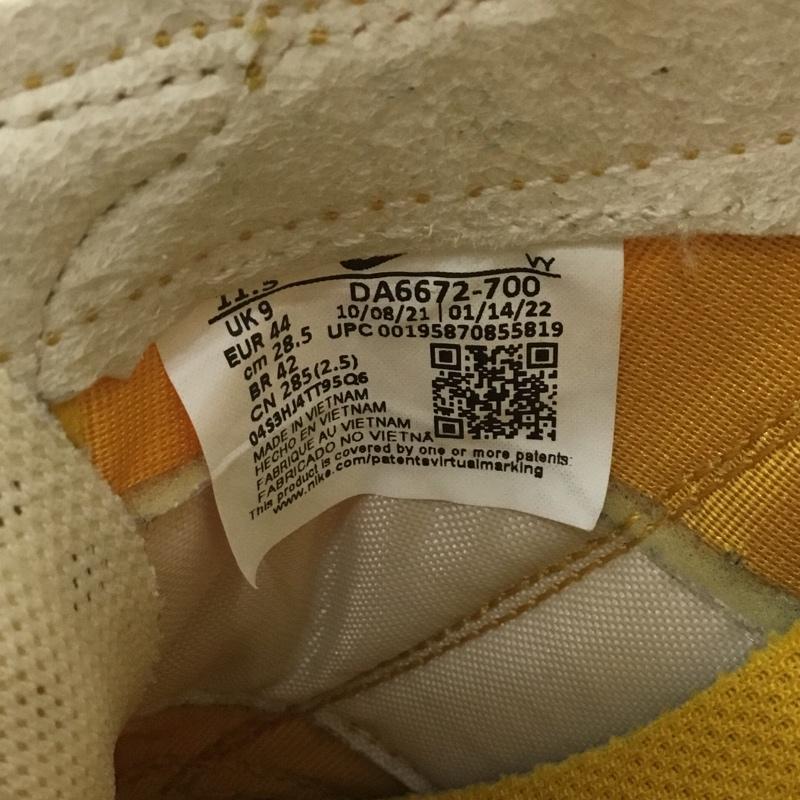 ナイキ NIKE スニーカー スニーカー DA6672-700 GENERAL PURPOSE SHOE TOM SACHS 28.5cm 箱有 28.5cm ロゴ、文字 黄 / イエロー /  メンズ USED 古着 中古 10143914