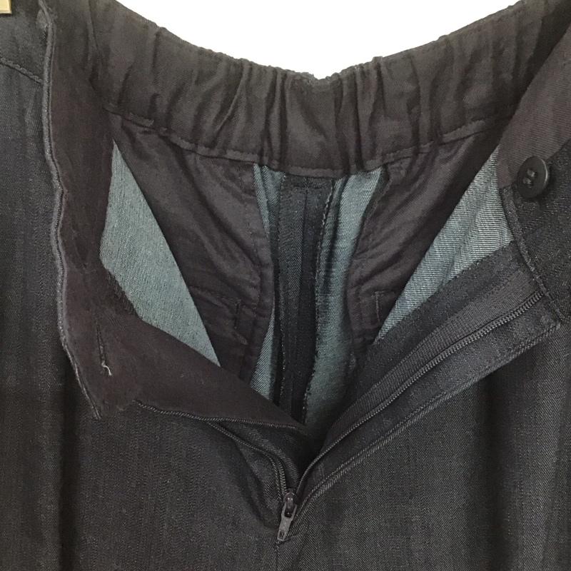 ニジュウサンク 23区 パンツ スラックス 38 無地 紺 / ネイビー /  レディース USED 古着 中古 10144526