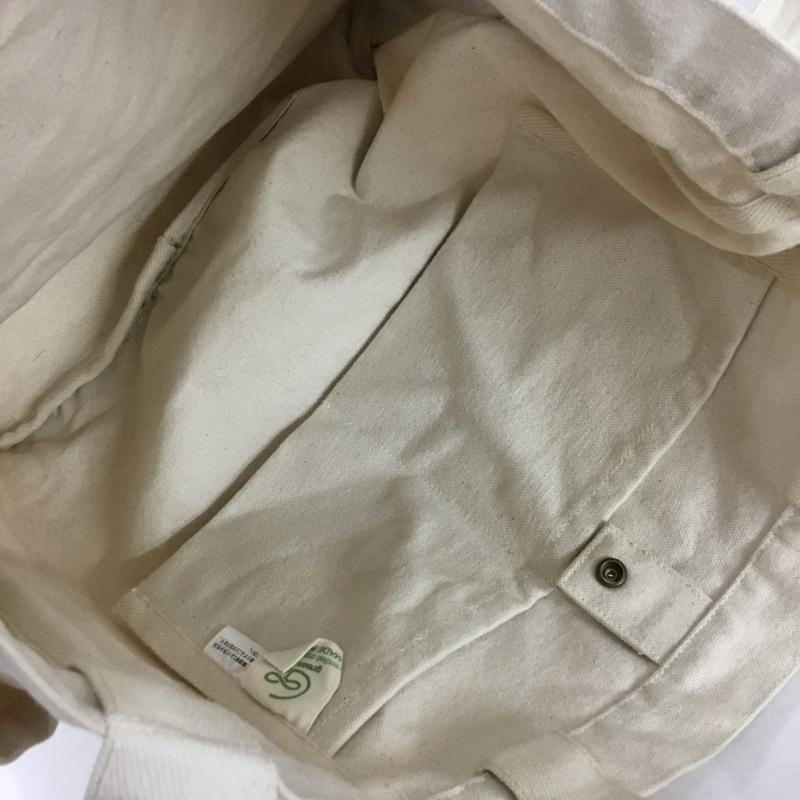 ザノースフェイス THE NORTH FACE トートバッグ トートバッグ ユーティリティートート 2WAY ロゴ、文字 青 / ブルー / X アイボリー / アイボリー /  メンズ USED 古着 中古 10129953