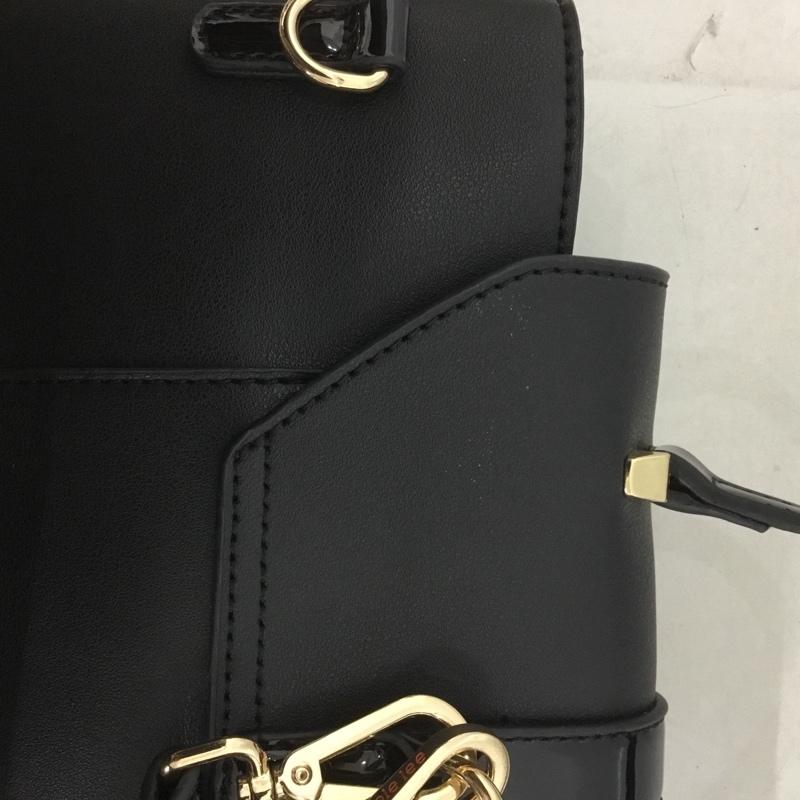 ニコルリー Nicole Lee リュックサック、デイパック リュックサック、デイバッグ マルチウェイ ショルダーバッグ  黒 / ブラック /  レディース USED 古着 中古 10142840