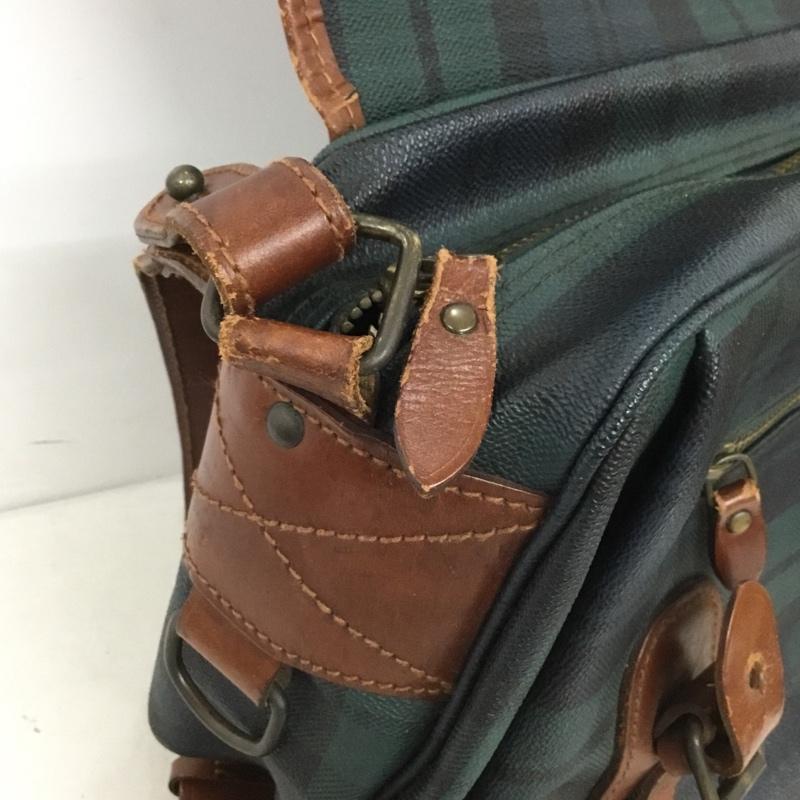 ポロラルフローレン POLO RALPH LAUREN ショルダーバッグ ショルダーバッグ チェック 緑 / グリーン / X 紺 / ネイビー / X 茶 / ブラウン /  レディース USED 古着 中古 10138855