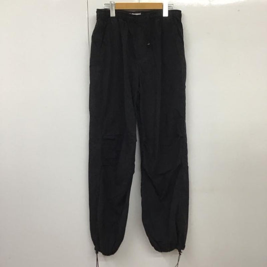 ザラ ZARA ボトムス ボトムス 9213 207 800 パラシュートパンツ M 無地 黒 / ブラック /  レディース USED 古着 中古 10109425