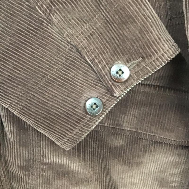 エルエルビーン L.L.Bean ジャケット、上着 ジャケット、ブレザー DFKA6 コーデュロイ 00s ハンティングジャケット XL 無地 ダークブラウン / ダークブラウン / X ベージュ / ベージュ /  レディース USED 古着 中古 10107555