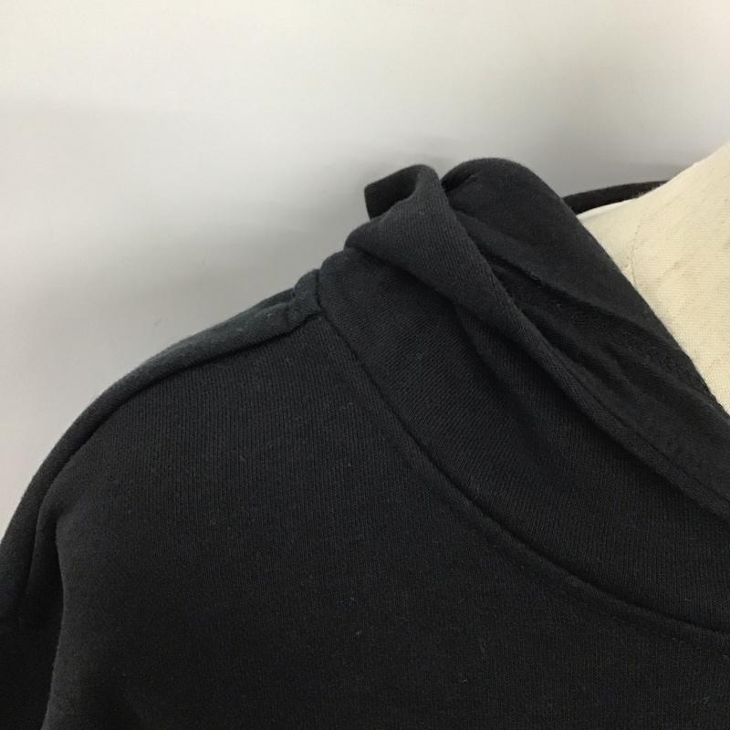 ナイキ NIKE パーカー 長袖 DQ6256-010 IC FLC HOODIE MMBR S ロゴ、文字 X プリント 黒 / ブラック /  レディース USED 古着 中古 10128355
