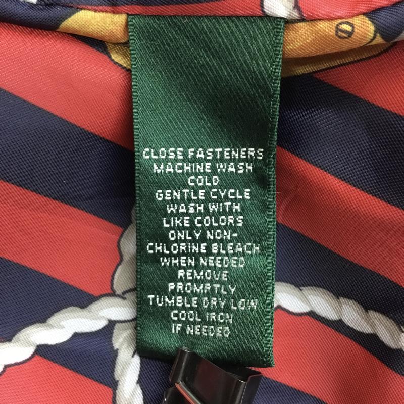 ポロラルフローレン POLO RALPH LAUREN ジャケット、上着 ジャンパー、ブルゾン 総柄 X 無地 黒 / ブラック /  メンズ USED 古着 中古 10141079