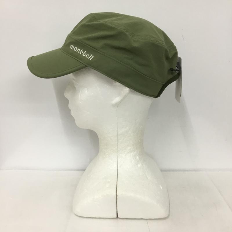 モンベル mont-bell 帽子 キャップ 1118191 ストレッチO.D.ワークキャップ タグ付き ロゴ、文字 カーキ / カーキ /  メンズ USED 古着 中古 10125097