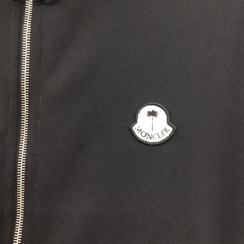 モンクレール MONCLER ジャケット、上着 ジャケット、ブレザー g209l8p00004 899a1 21AW PALMANGELSMAGLIACARDIGAN ジャージ L ロゴ、文字 黒 / ブラック /  メンズ USED 古着 中古 10142122