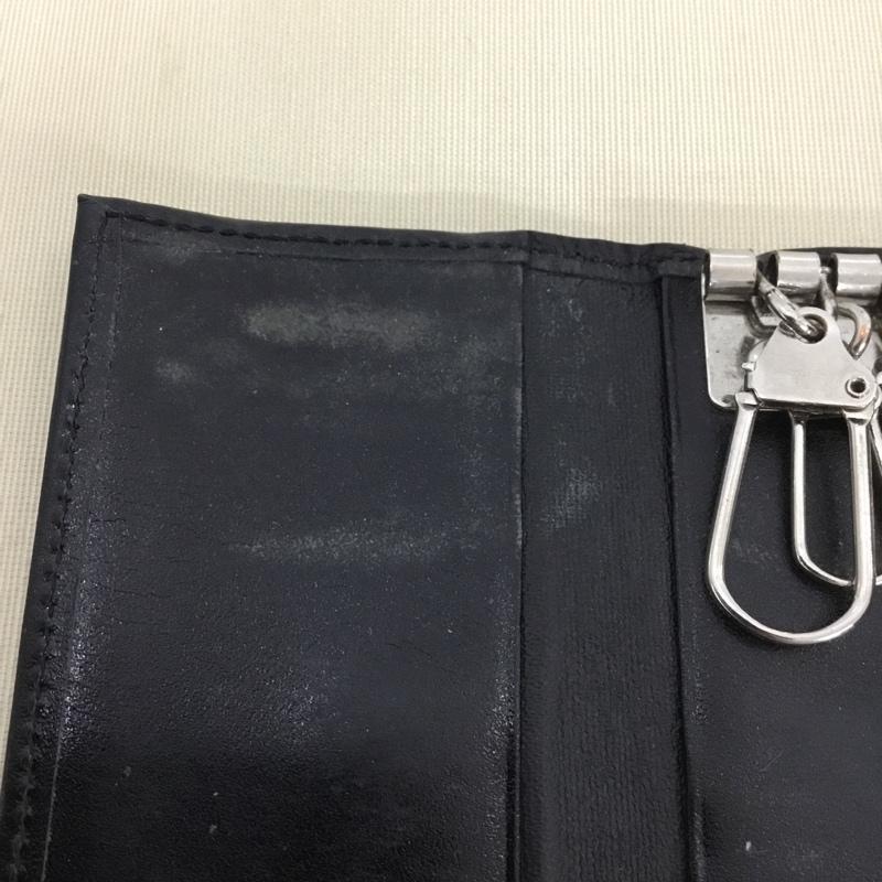 クリームソーダ CREAMSODA キーケース キーケース ドクロ スカル 5連 ロゴ、文字 黒 / ブラック /  メンズ USED 古着 中古 10149235