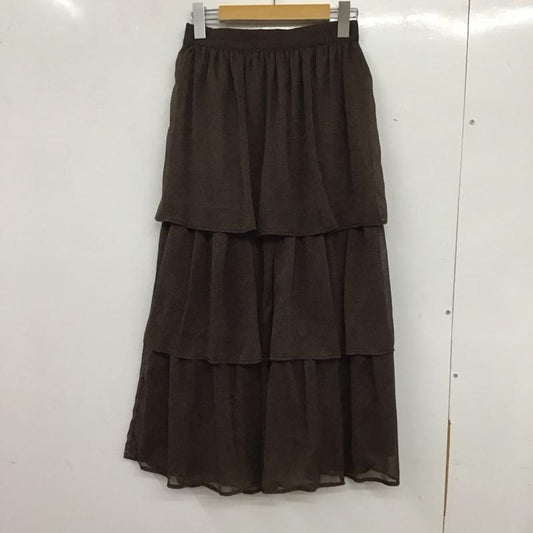 ロペピクニック ROPE  PICNIC スカート ロングスカート 38  茶 / ブラウン /  レディース USED 古着 中古 10136516
