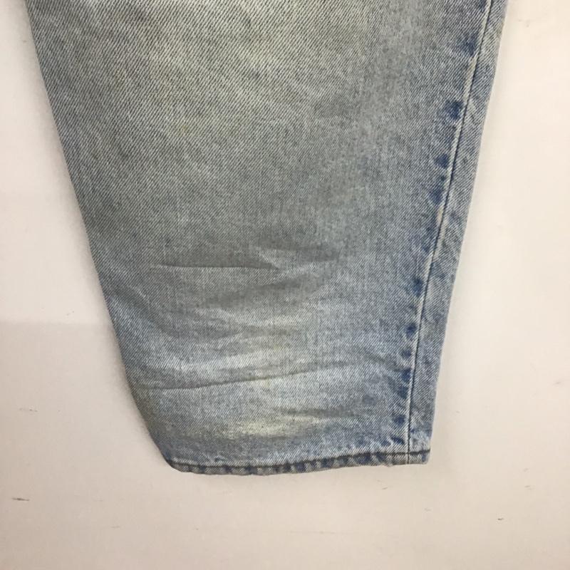 リーバイストラウスアンドコー Levi Strauss & co. パンツ デニム、ジーンズ デニムパンツ ワイドパンツ カジュアルパンツ ヴィンテージ 38 無地 インディゴ / インディゴ /  メンズ USED 古着 中古 10125649