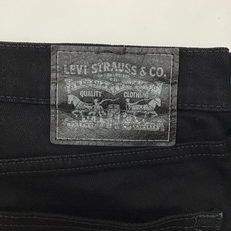 リーバイストラウスアンドコー Levi Strauss & co. パンツ デニム、ジーンズ デニムパンツ スリムパンツ ストレッチパンツ ジーンズ 32インチ 無地 黒 / ブラック /  メンズ USED 古着 中古 10123142